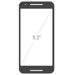 Диагональ дисплея Nexus 5X