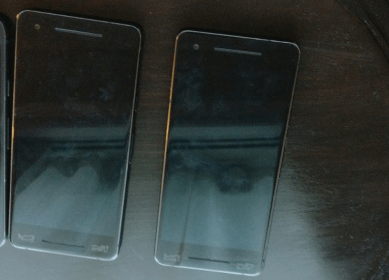 снимок утечка Pixel 2